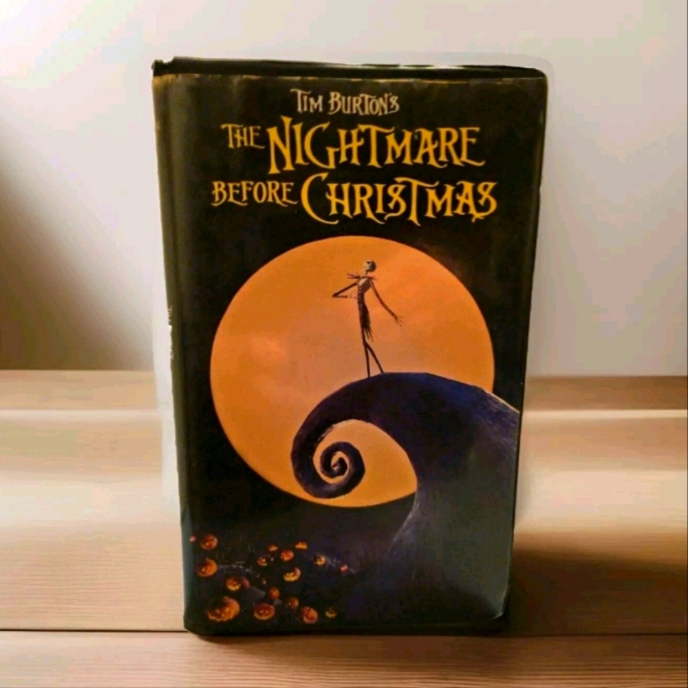 The Nightmare Before Christmas, TIM BURTON Original 1st Release On VHS, VTG 1994